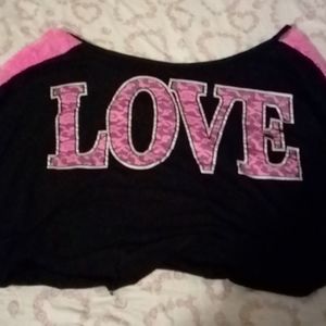 Love crop top